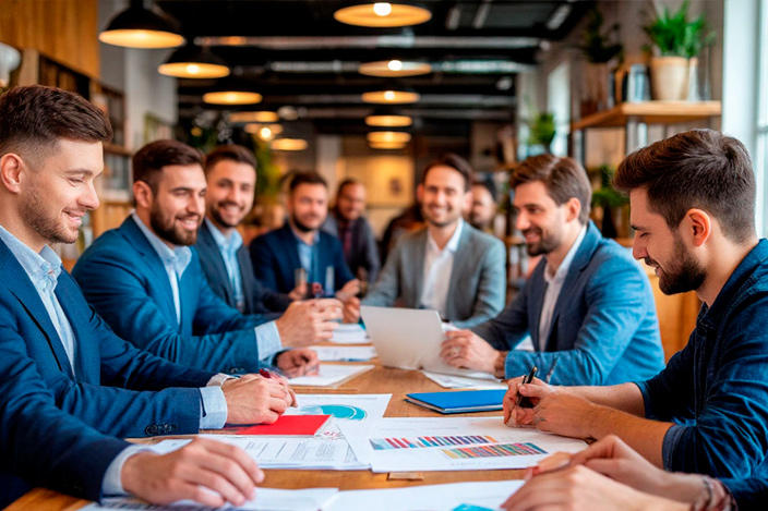 График роста бизнеса после SEO-оптимизации